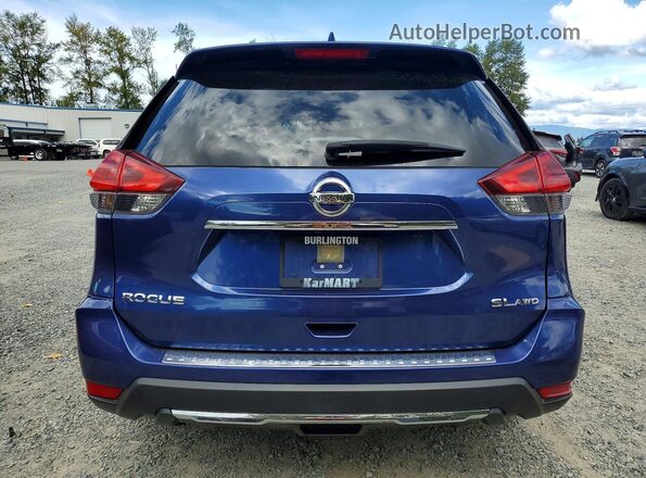 JN8AT2MV3JW355003 2018 NISSAN ROGUE Синий 