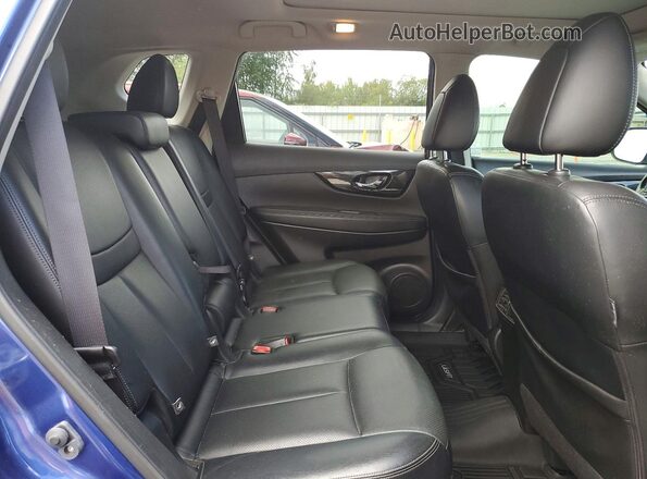 JN8AT2MV3JW355003 2018 NISSAN ROGUE Синий 