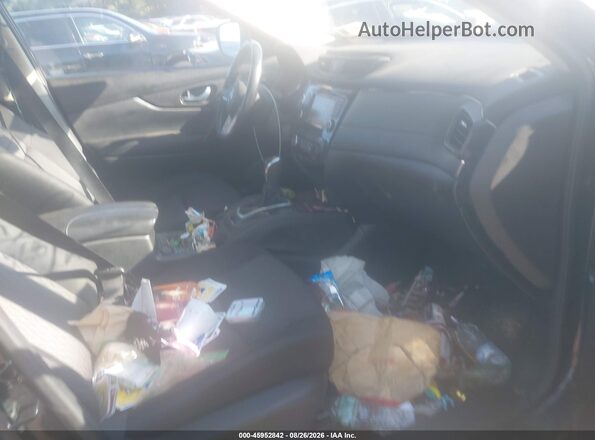 JN8AT2MV3KW370490 2019 NISSAN ROGUE Black წინა სალონის ხედი