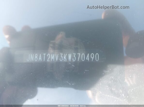JN8AT2MV3KW370490 2019 NISSAN ROGUE Black 