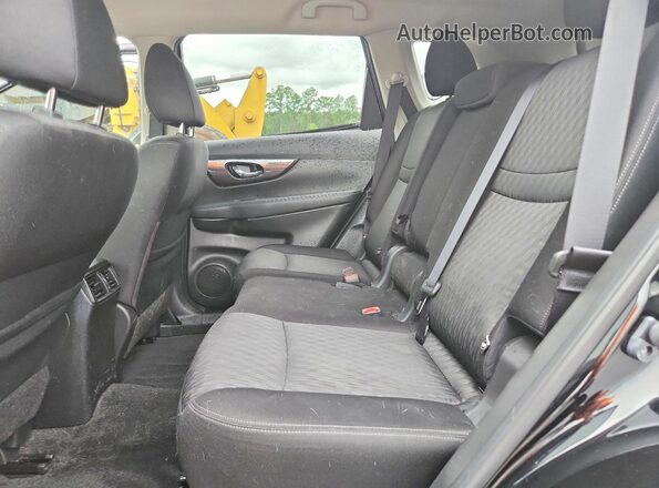 JN8AT2MV3KW371946 2019 NISSAN ROGUE Black Vista de los asientos traseros