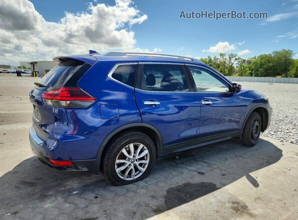 JN8AT2MV3KW377391 2019 NISSAN ROGUE Blue უკანა მარჯვენა
