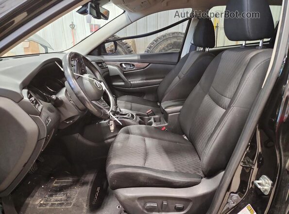 JN8AT2MV3KW381926 2019 NISSAN ROGUE Black Սալոնի դիմացի տեսք