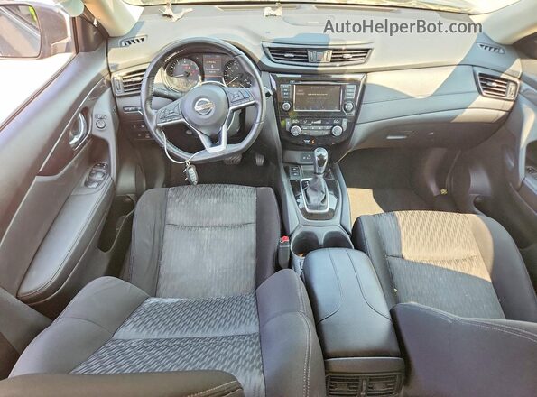 JN8AT2MV3KW402712 2019 NISSAN ROGUE Gray Առջևի վահանակի տեսք