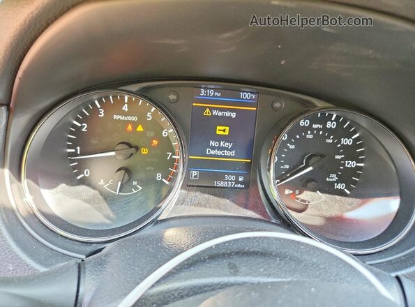 JN8AT2MV3KW402712 2019 NISSAN ROGUE Gray Սարքավորումների վահանակի տեսք