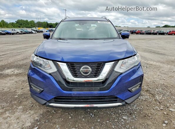 JN8AT2MV3LW103884 2020 NISSAN ROGUE Blue Front view