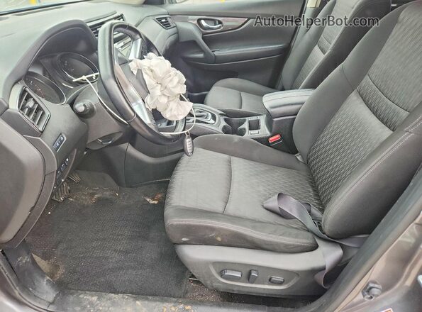 JN8AT2MV3LW116232 2020 NISSAN ROGUE Gray წინა სალონის ხედი
