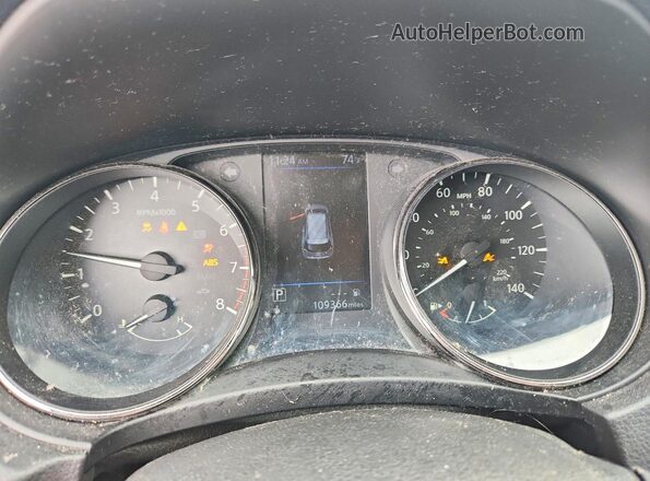 JN8AT2MV3LW116232 2020 NISSAN ROGUE Gray ხელსაწყოთა პანელის ხედი