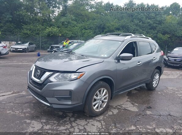 JN8AT2MV3LW118644 2020 NISSAN ROGUE Gray Առջևի ձախ երեք քառորդ տեսարան