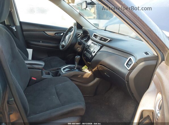 JN8AT2MV4GW144952 2016 NISSAN ROGUE Dark Blue Widok wnętrza z przodu