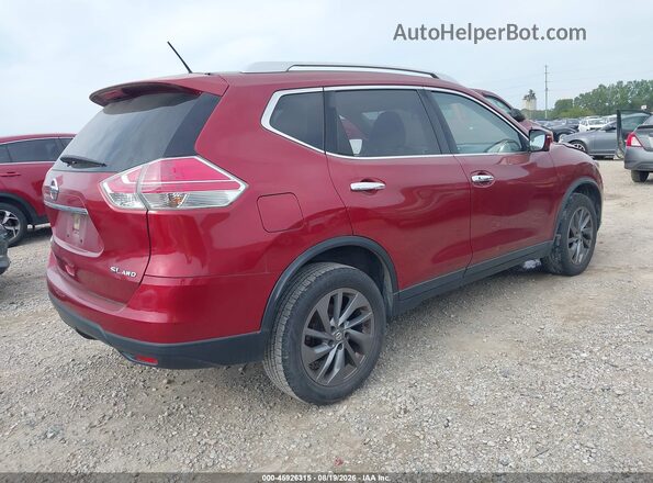 JN8AT2MV4GW154767 2016 NISSAN ROGUE Maroon Rear right
