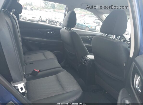JN8AT2MV4HW010234 2017 NISSAN ROGUE Blue VIN կոդի պիտակի տեսք