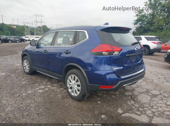 JN8AT2MV4HW010234 2017 NISSAN ROGUE Blue Հետևի ձախ