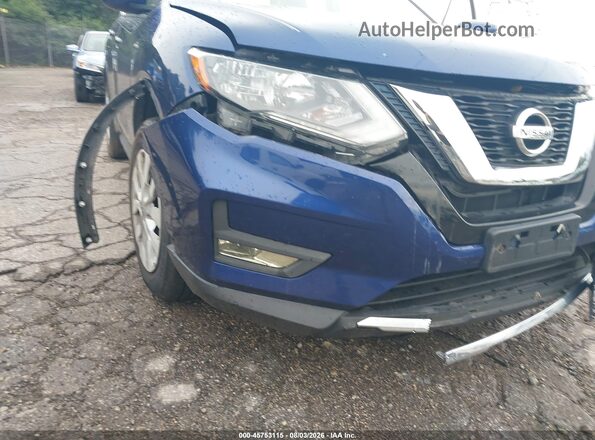 JN8AT2MV4HW010234 2017 NISSAN ROGUE Blue Դիմացի տեսք