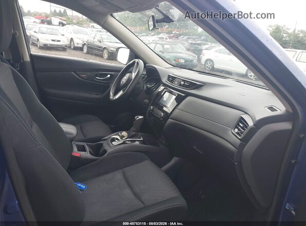 JN8AT2MV4HW010234 2017 NISSAN ROGUE Blue Սալոնի դիմացի տեսք
