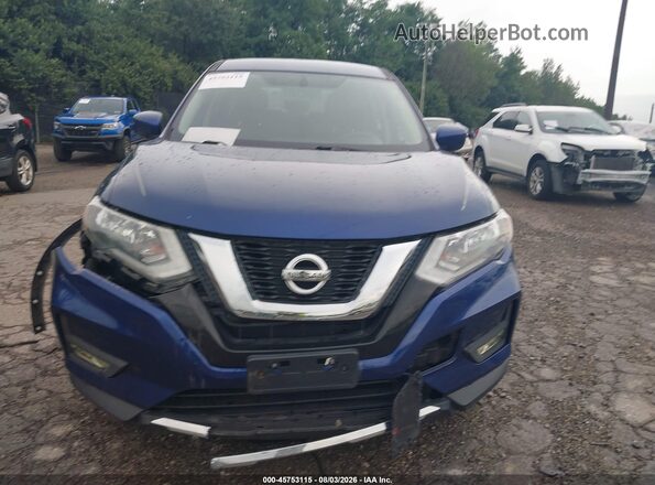JN8AT2MV4HW010234 2017 NISSAN ROGUE Blue Սալոնի հետևի տեսք