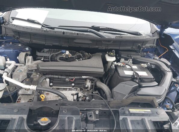 JN8AT2MV4HW010234 2017 NISSAN ROGUE Blue Հետևի տեսք