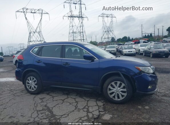 JN8AT2MV4HW010234 2017 NISSAN ROGUE Blue Սալոնի 360 աստիճան տեսք