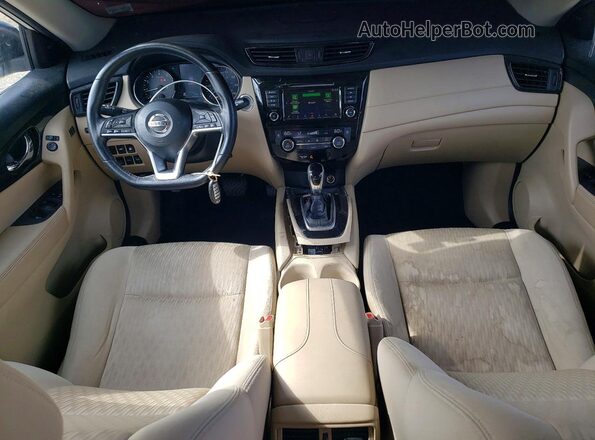 JN8AT2MV4JW326643 2018 NISSAN ROGUE White წინა პანელის ხედი