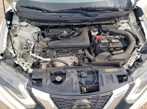 JN8AT2MV4JW326643 2018 NISSAN ROGUE White ძრავის განყოფილების ხედი