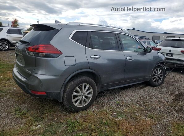 JN8AT2MV4KW373219 2019 NISSAN ROGUE Gray უკანა მარჯვენა