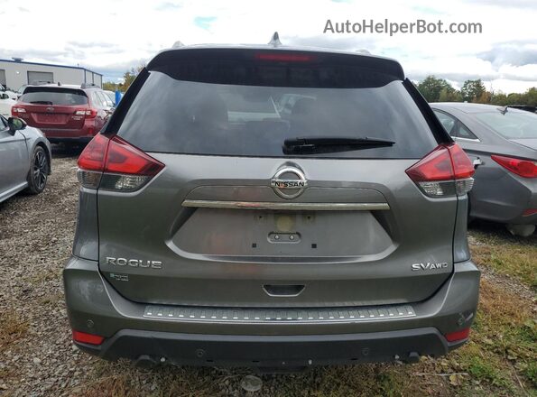 JN8AT2MV4KW373219 2019 NISSAN ROGUE Gray უკანა ხედი