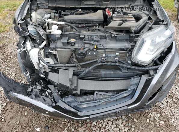 JN8AT2MV4KW373219 2019 NISSAN ROGUE Gray ძრავის განყოფილების ხედი