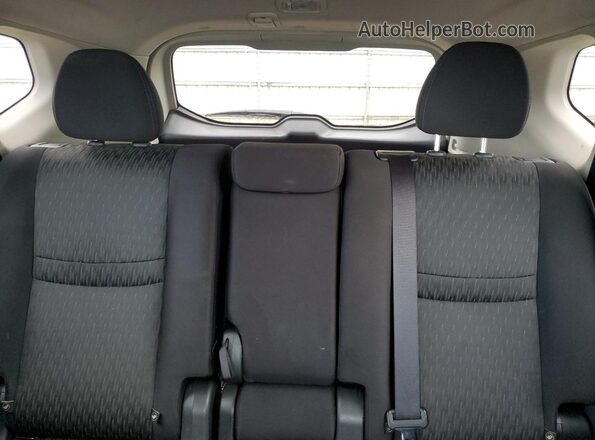 JN8AT2MV4KW373219 2019 NISSAN ROGUE Gray უკანა სავარძლების ხედი