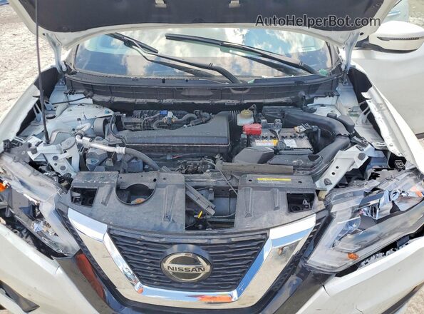 JN8AT2MV4LW121097 2020 NISSAN ROGUE Белый Вид подкапотного пространства