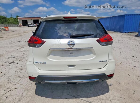 JN8AT2MV4LW121097 2020 NISSAN ROGUE Белый Вид сзади