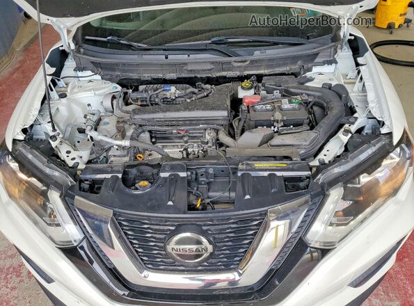 JN8AT2MV4LW132410 2020 NISSAN ROGUE White ძრავის განყოფილების ხედი