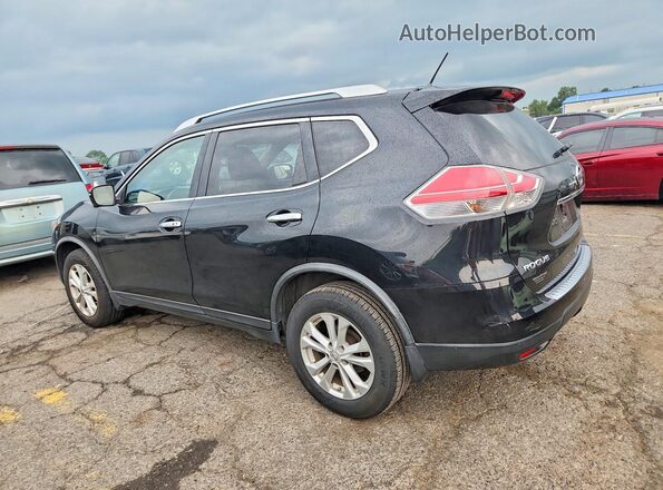 JN8AT2MV5GW142255 2016 NISSAN ROGUE Black Задня ліва чверть