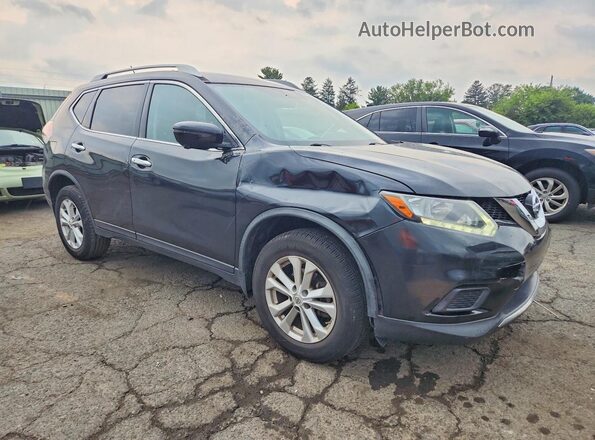 JN8AT2MV5GW142255 2016 NISSAN ROGUE Black Передня права чверть