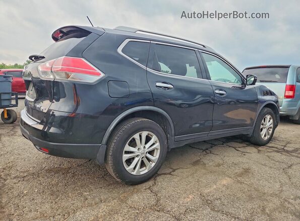 JN8AT2MV5GW142255 2016 NISSAN ROGUE Black Задня права чверть