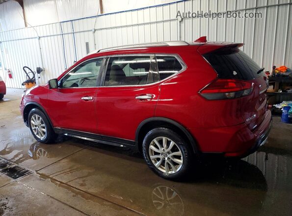 JN8AT2MV5HW002045 2017 NISSAN ROGUE Красный Задняя левая четверть