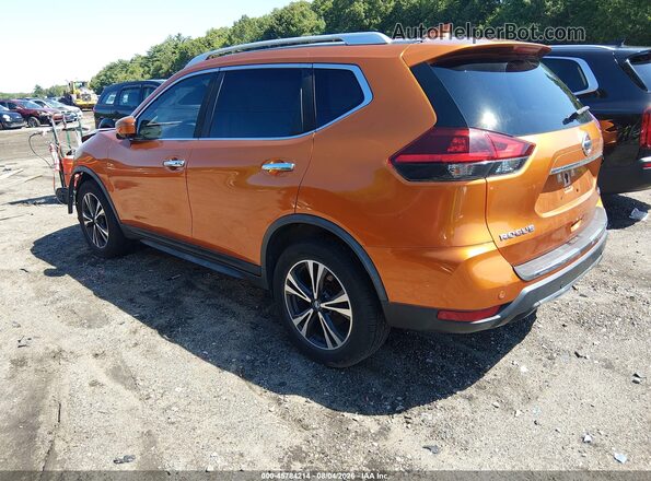 JN8AT2MV5KW391650 2019 NISSAN ROGUE Оранжевый Задняя левая четверть