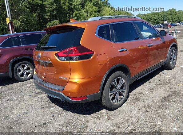 JN8AT2MV5KW391650 2019 NISSAN ROGUE Оранжевый Задняя правая четверть