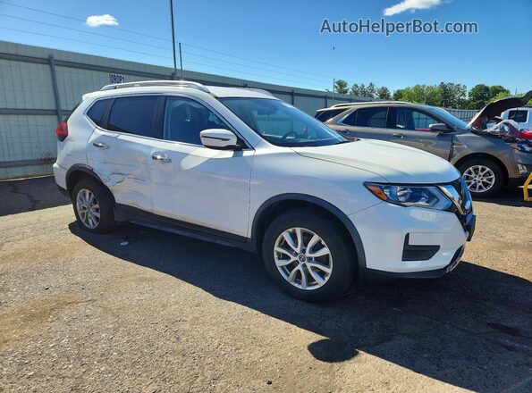 JN8AT2MV5LW105801 2020 NISSAN ROGUE Белый Передняя правая четверть