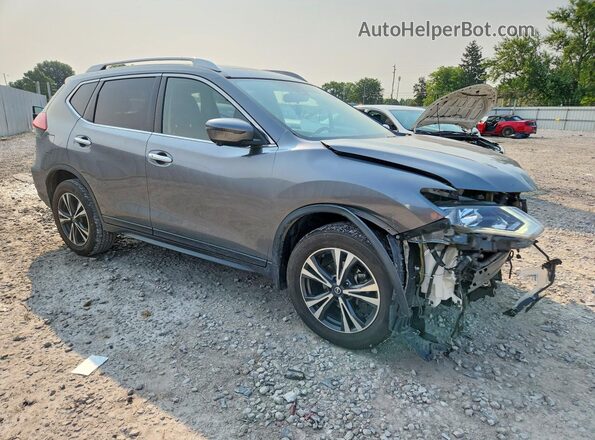 JN8AT2MV5LW131475 2020 NISSAN ROGUE Серый Передняя правая четверть