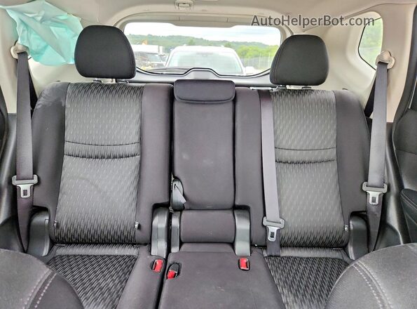 JN8AT2MV5LW138801 2020 NISSAN ROGUE Silver Vista de los asientos traseros