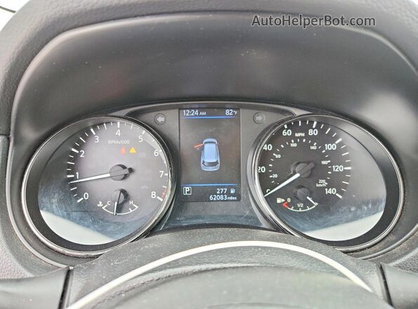 JN8AT2MV5LW138801 2020 NISSAN ROGUE Silver Vista del cuadro de instrumentos