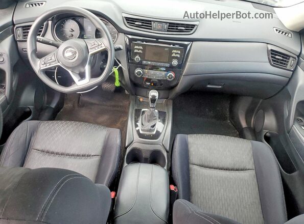 JN8AT2MV6HW013944 2017 NISSAN ROGUE Black Առջևի վահանակի տեսք