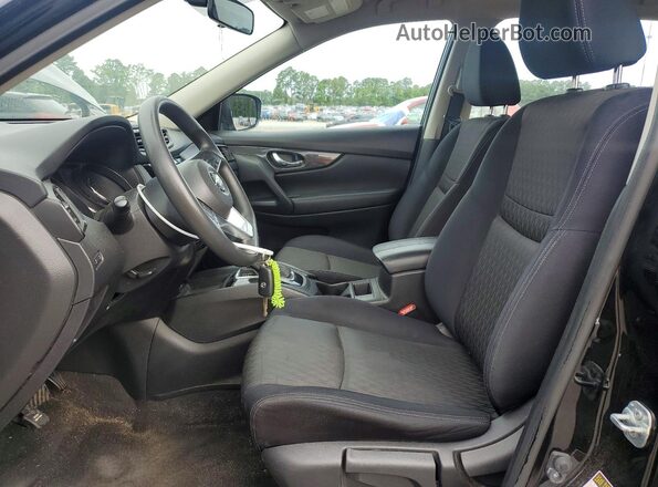 JN8AT2MV6HW013944 2017 NISSAN ROGUE Black Սալոնի դիմացի տեսք