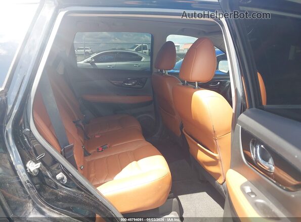 JN8AT2MV6JW301047 2018 NISSAN ROGUE Black VIN კოდის სტიკერის ხედი