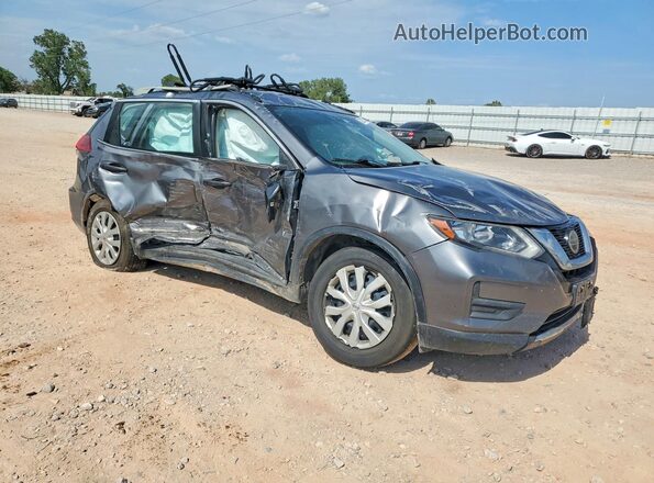 JN8AT2MV6JW301078 2018 NISSAN ROGUE Серый Передняя правая четверть