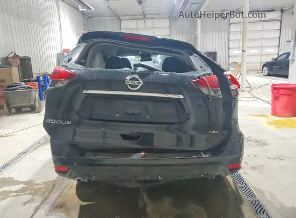 JN8AT2MV6JW311013 2018 NISSAN ROGUE Черный Вид сзади