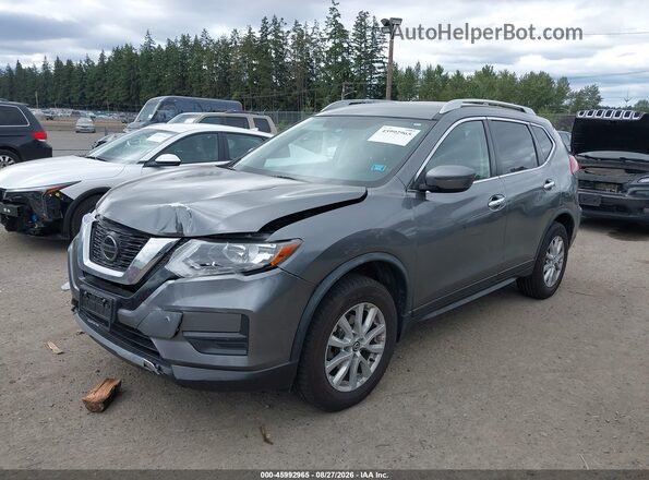 JN8AT2MV6JW346408 2018 NISSAN ROGUE Gray Przód lewy