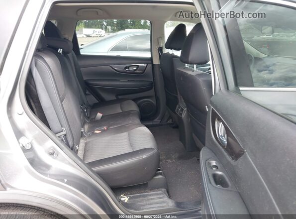 JN8AT2MV6JW346408 2018 NISSAN ROGUE Gray Widok naklejki z numerem VIN