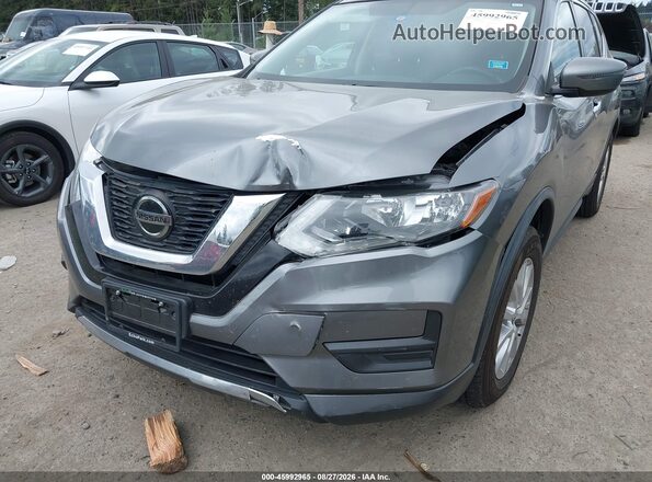 JN8AT2MV6JW346408 2018 NISSAN ROGUE Gray Widok z przodu