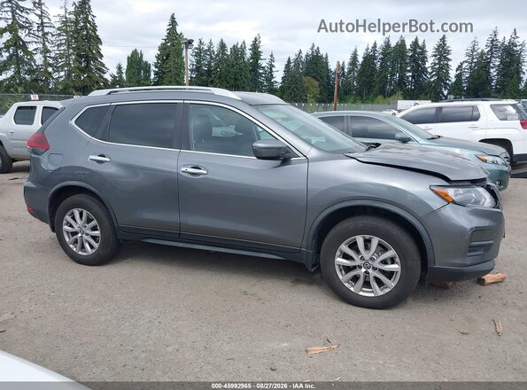 JN8AT2MV6JW346408 2018 NISSAN ROGUE Gray Widok wnętrza z tyłu